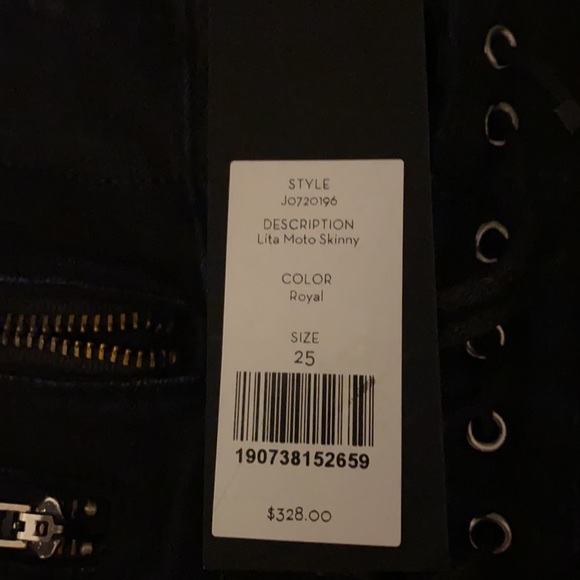 Veronica Beard Lita Moro Skinny Jeans 25 NWT - Picture 6 of 10